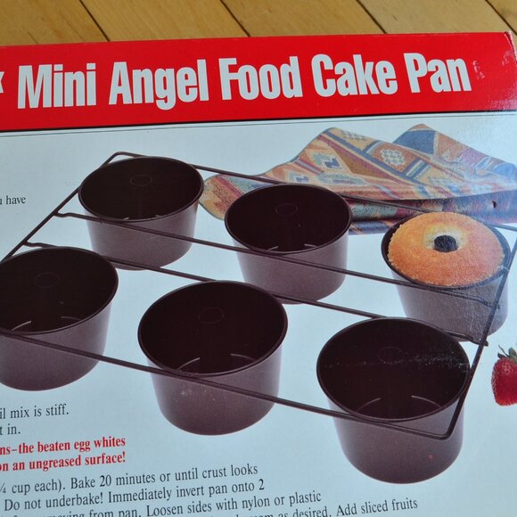 Norpro Nonstick Mini Angel Food Cake Pan Model No. 3975 NEW - Picture 5 of 14